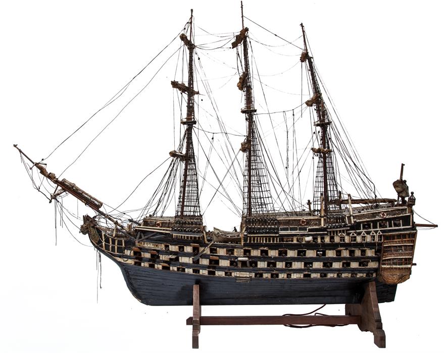 Sculpture - Replica Model of HMS Victory Sculpture