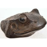 Frog Surfacing, Bronze Resin
