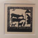 After Eric Gill, Animals All, wood engraving, limited edition 400, published by Cleverdon 1929, 6.