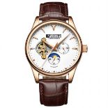 A Barkers of Kensington Automatic Rose stainless steel gentleman's wristwatch,