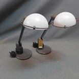 A pair of Details modern table lamps,