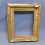 An early 20th century giltwood picture frame,