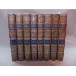 A set of eight hard back books on Cassell's History of England