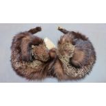 A mink fur stole