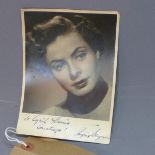 An original signed photograph of Ingrid Bergman