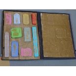 A boxed set Chinese watercolour blocks