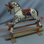 A rocking horse. H.100 W.120cm