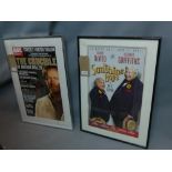 WITHDRAWN-Two printed theater posters, comprising 'The Sunshine Boys' at the Savoy Theatre starring