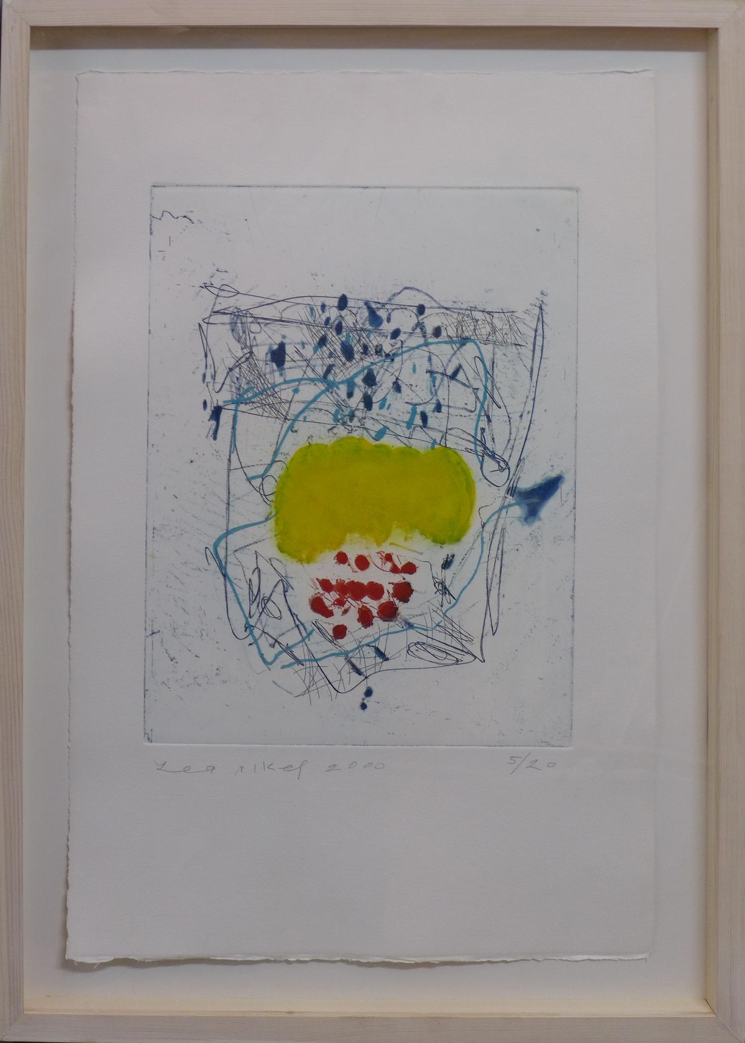 Lea Nikel (Israeli, 1918-2005), Untitled, 2000, aquatint, signed in pencil and numbered 5/20, H.60cm - Bild 3 aus 3