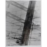 Raoul Hausman (Austrian,1886-1971), Reflected Pylons and one other, silver gelatin prints,