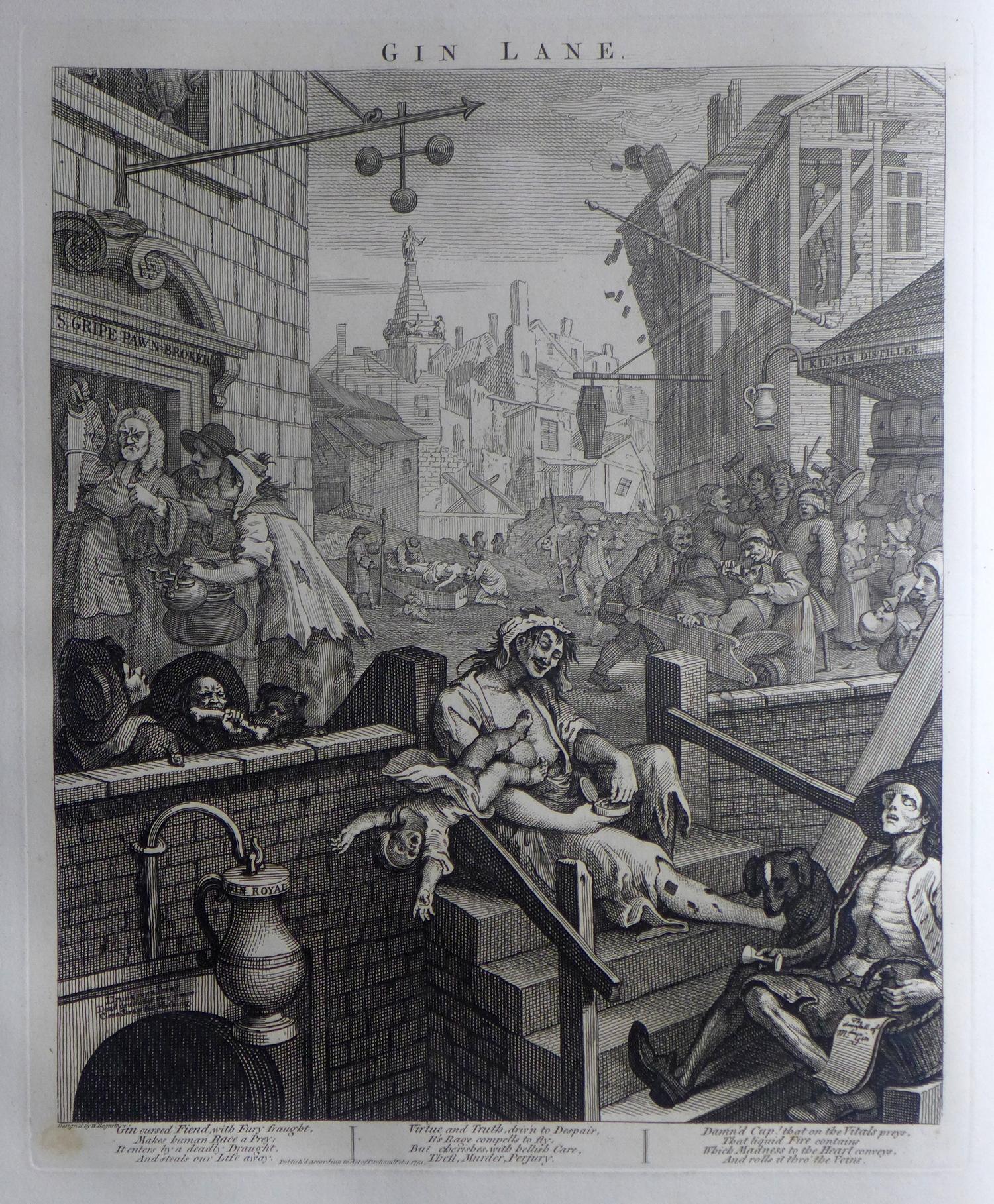 William Hogarth (British, 1697-1764) , 'The Works of William Hogarth, 1822', Baldwin and Cradock