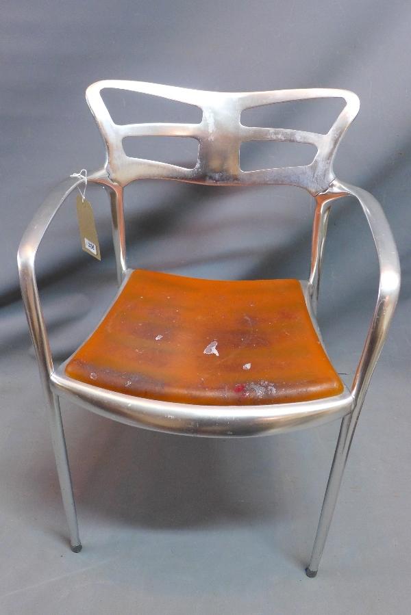 A Liceo Chair by Alutec made from cast aluminum - Bild 3 aus 3