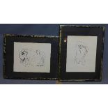 After Pablo Picasso, two prints of nudes, 40 x 33cm (2)