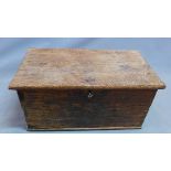 A 20th century teak Pakaian box, H.29 W.62 D.34cm