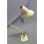 A mid 20th century Herbert Terry angle poise lamp
