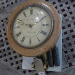 A 20th century wall clock, dial signed M.Meyer, Reading