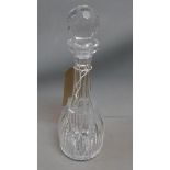 A Waterford crystal decanter, H.34cm