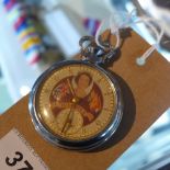 An Elizabeth II coronation pocket watch with subsidiary dial