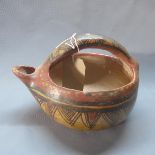 A Peruvian terracotta pot