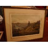 Archibald Thorburn (1860-1935), a Highland scene with grouse, signed in pencil, 35cm x 50cm