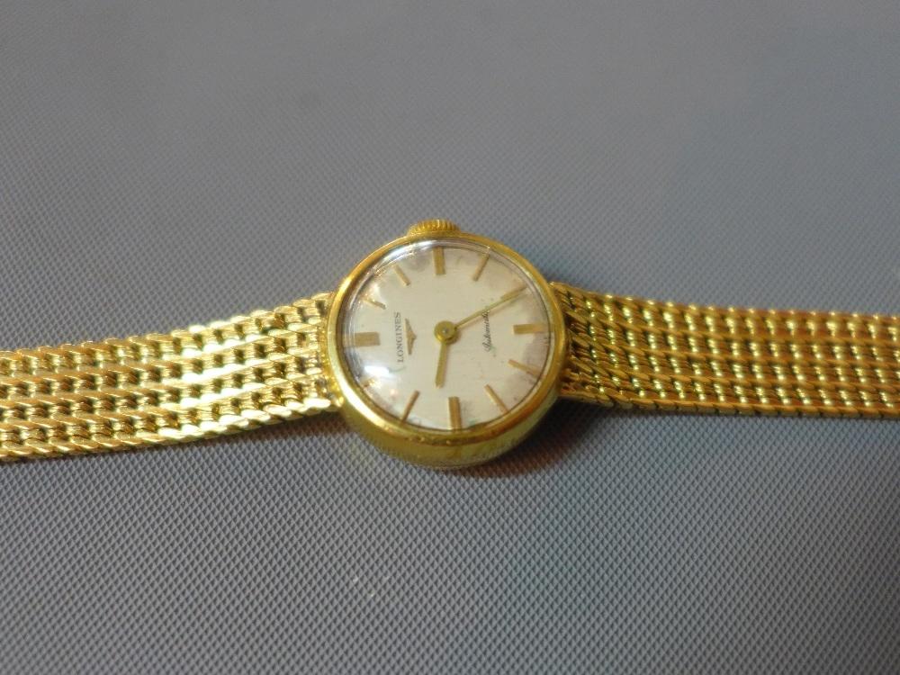 A Longines 18ct yellow gold ladies cocktail watch, marked 750 - Image 2 of 2