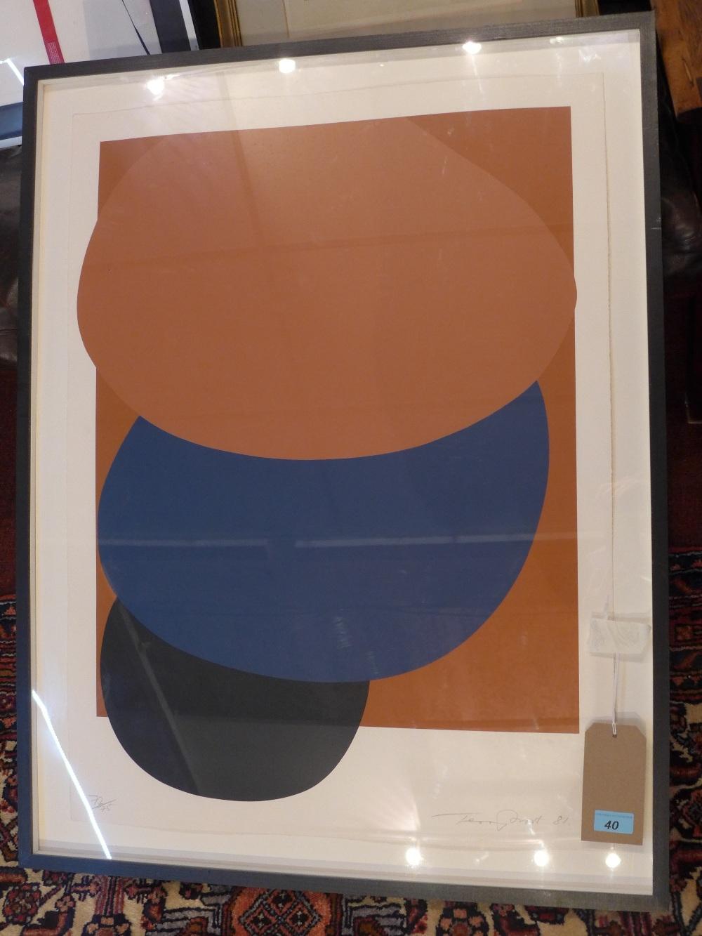 Terry Frost (1913-2003), a limited edition abstract lithograph, signed and numbered 72/75 in - Image 3 of 5