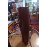 A leather clad stick stand, H.67cm