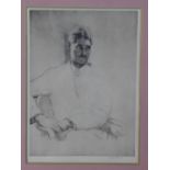 Malcolm Osborne, CBE (1880-1963), signed etching, J Walter Thompson, founder of advertising