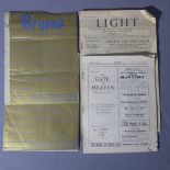 Spiritualist Ephemera, to include two 'Beyond' magazines, dated 1932/1933, and a 1940's copy of '