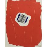Robert Motherwell (American, 1915-1991), 'Tricolor', offset lithograph in colours, signed and