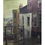 William Girling (British, 1913-1991), 'City Morning', oil on canvas, signed lower right and