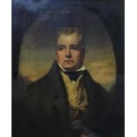 19th century school, Portrait of a Gentleman, oil on canvas, H.34cm W.29cm