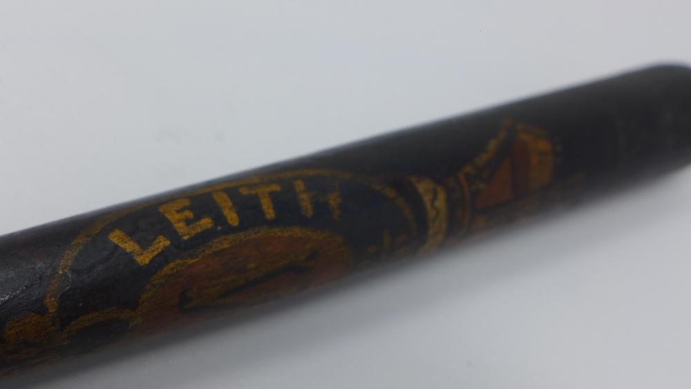 A Scottish Leith Police Superintendents baton, with Leith Police crest, H.36cm - Image 2 of 3