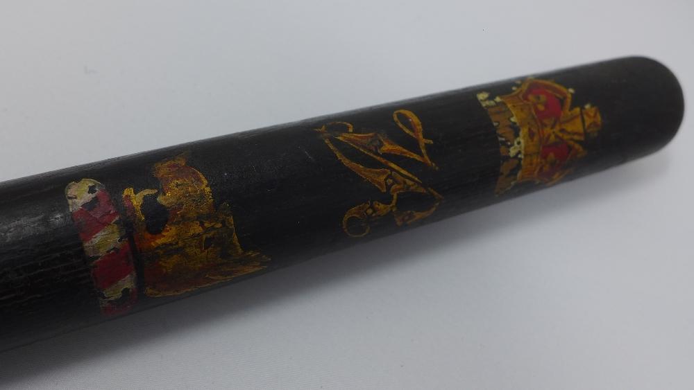 A Victorian police truncheon, Colonel Thwaites, Special Constable Superintendent, Bradford, - Image 2 of 2