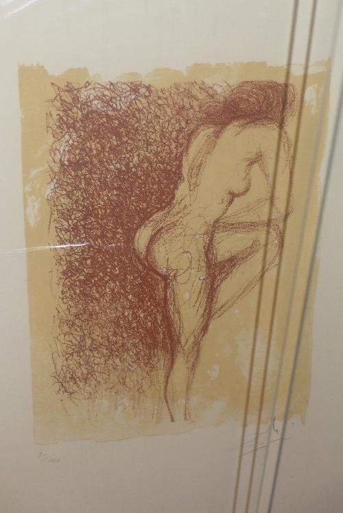 Salvador Dali (Spanish, 1904-1989), Study of a female nude, lithograph, signed and numbered 31/150