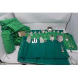 A Spanish silver cutlery set for twelve, 203oz (weighed without the filled handle items)