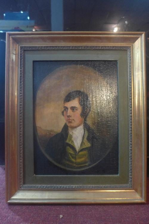 19th century British School, portrait of a gentleman, to annotated 'S.A.Clark' to lower margin, H.