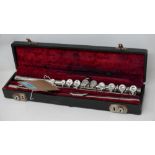 A cased 'Regent' flute, by Boosey & Hawkes of London