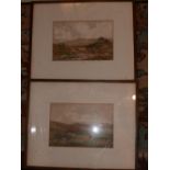 John G Mathieson, (Scottish, 1918-1940), Two etchings of trees, circa 1950, 20 x 14 cm each, both