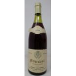 Meursault Rouge, Philippe Bouzereau, Bourgogne 1976, 12 bottles, 73cl