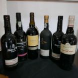A collection of vintage port; 1 bottle of Barão de Vilar, 1994, Colheita; 2 bottles of Barão de