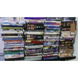 A large collection of various DVDs (qty)