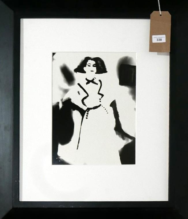 Lillian Bassman (American, 1917-2012), A fashion print of a model for Ralph Lauren, unsigned, 32 x