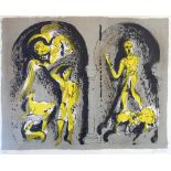 John Piper (British, 1903-1992), 'Annunciation to the Shepherd', lithograph, 1973, signed in pencil,