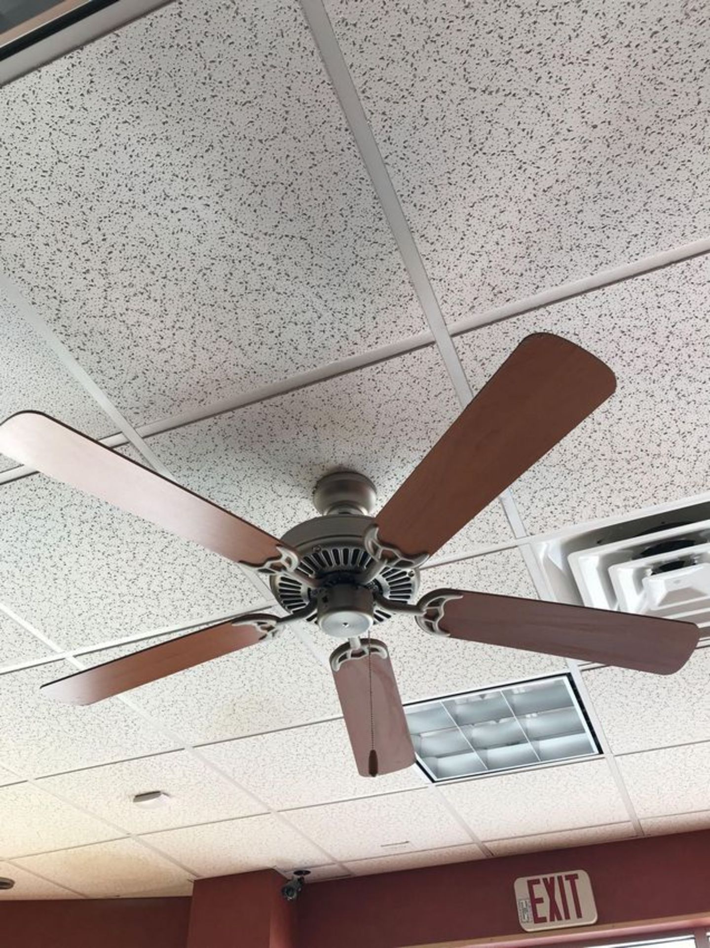 LOT OF THREE CEILING FANS