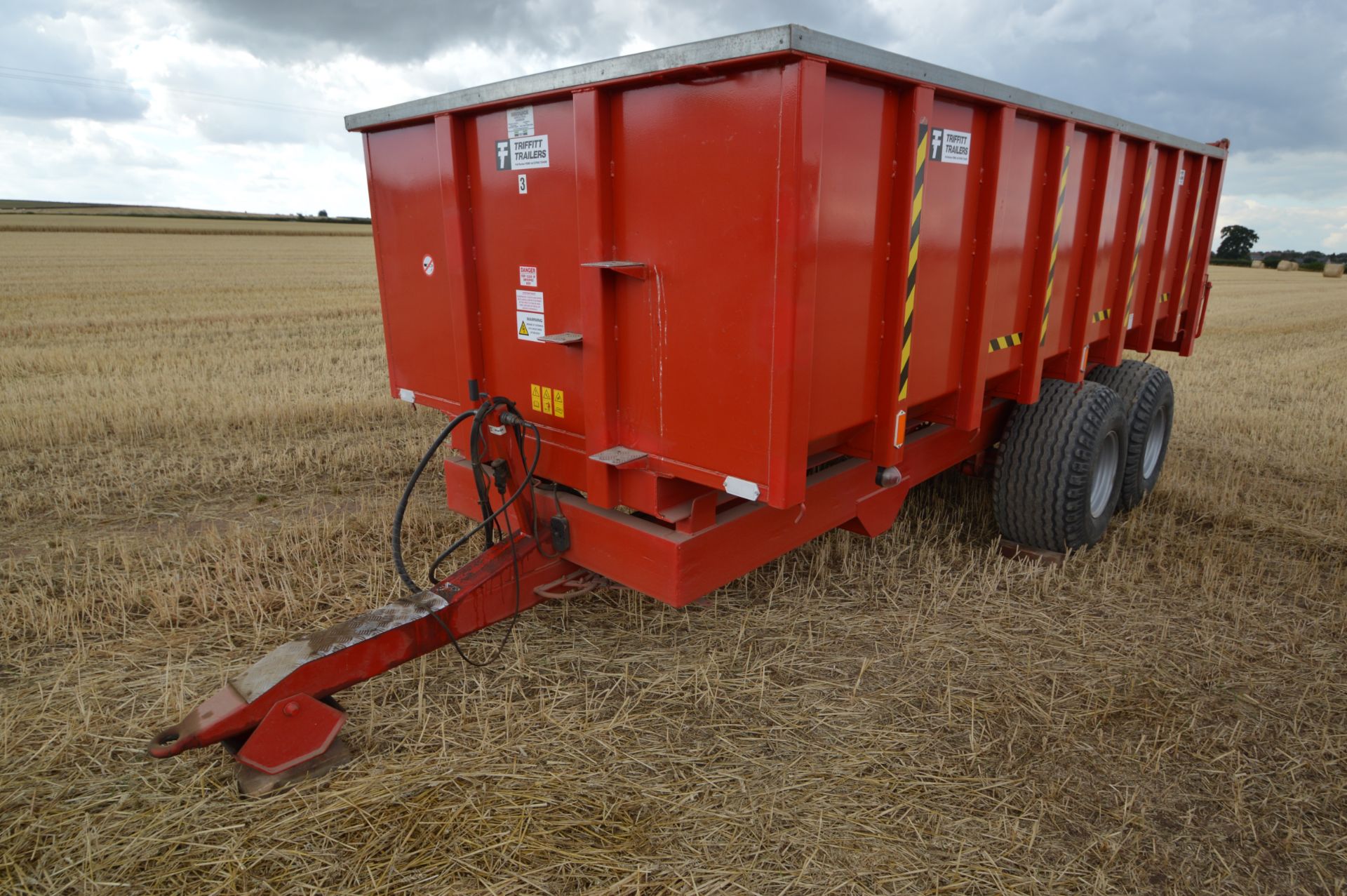 Triffitt 10 Ton Grain Trailer - Image 2 of 5