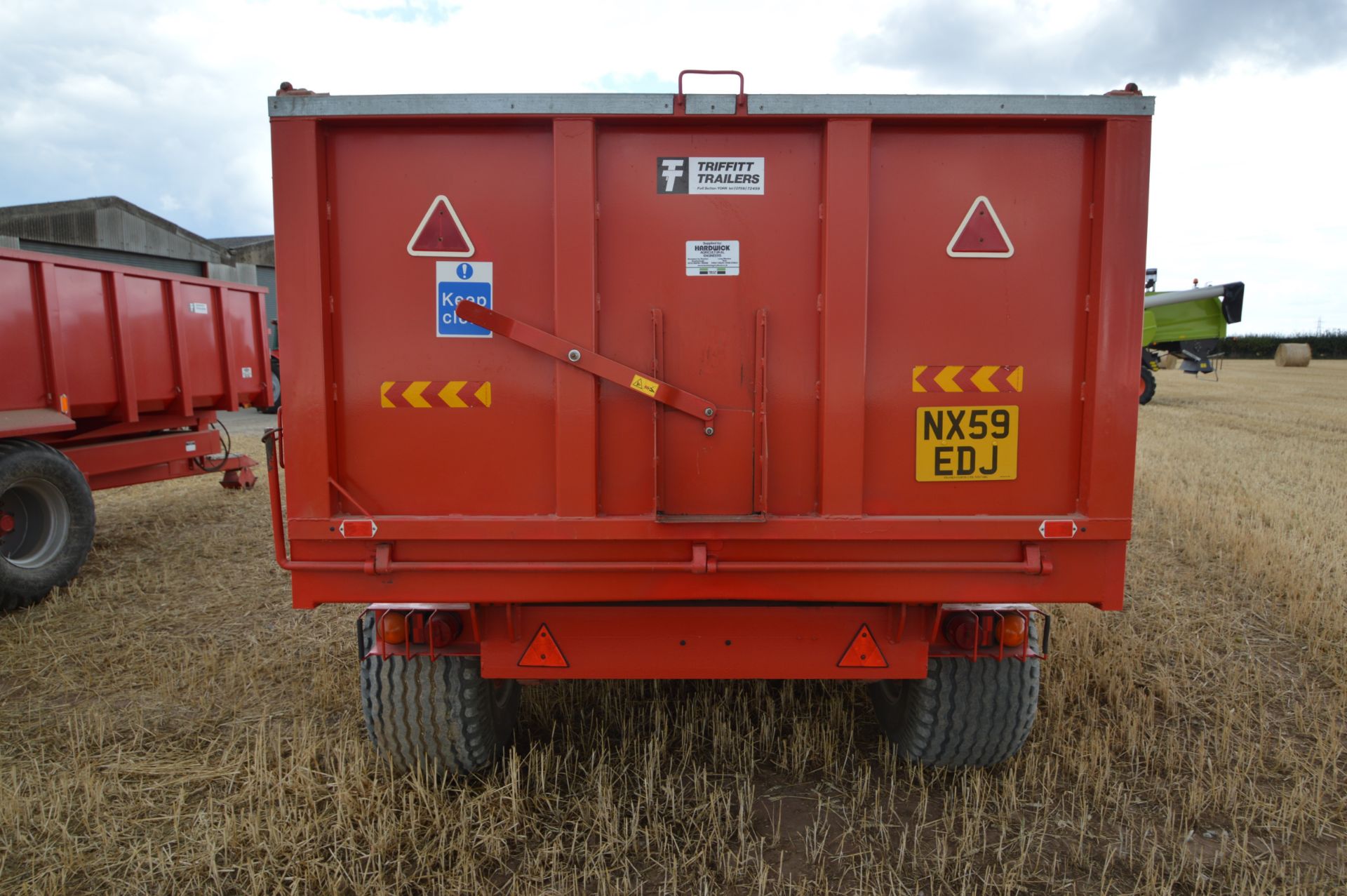 Triffitt 10 Ton Grain Trailer - Image 4 of 5