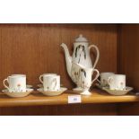 A ROYAL DOULTON COFFEE SET