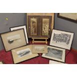 A COLLECTION OF ASSORTED VINTAGE PHOTOGRAPHS TO INCLUDE ORIENTAL LADIES (EASEL NOT INCLUDED)