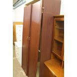 A LARGE MODERN DOUBLE WARDROBE